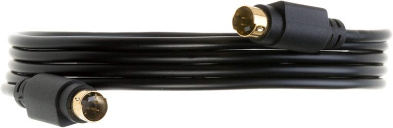 WireZee S-Video Cable 4 Pin Male 75 Ohm Patch Cord 6ft 12ft 25ft 50ft for DVD HDTV (6FT) - Image 3